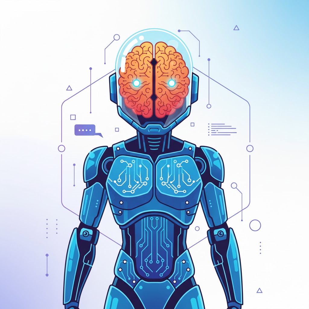 Visual representation of the 30% Rule in AI showing human-AI work distribution.