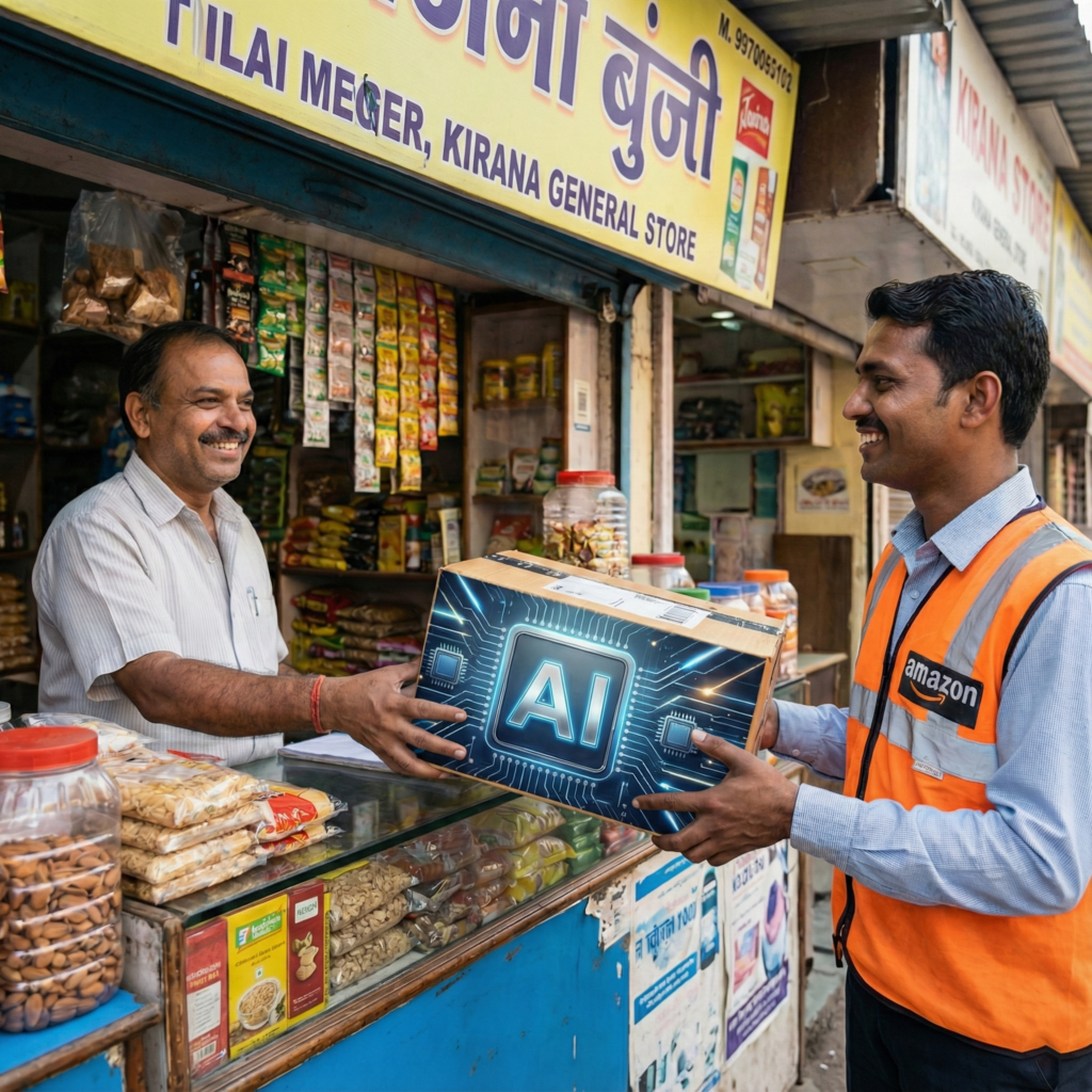 Amazon announces $12.7 billion AI investment in India to support small businesses, students, and cloud infrastructure by 2030