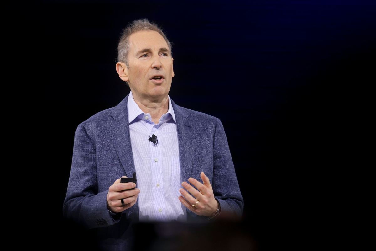 GettyImages-2201505679.jpg Andy Jassy, chief executive officer of Amazon.com Inc.